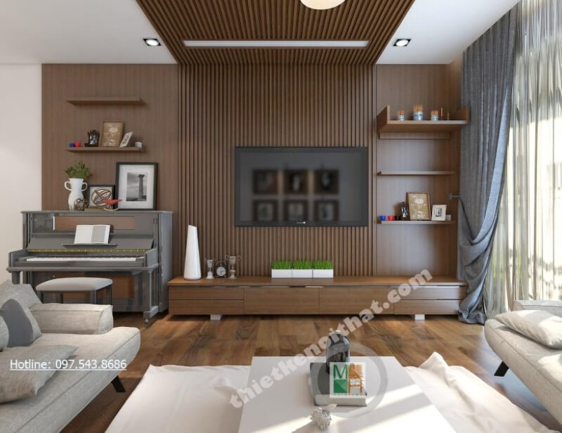 Mẫu thiết kế nội thất chung cư Royal City cao cấp phong cách hiện đại Mẫu nội thất chung cư hiện đại đẹp